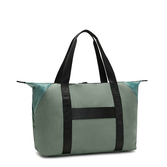 Kipling Art Medium Klasik Tote Çanta Yeşil | TR 1453QM